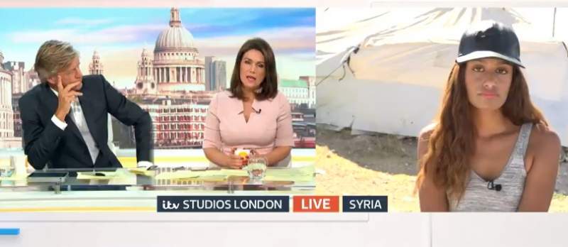 Former Isis bride Shamima begum appears on Good Morning Britain