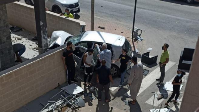 Two dead in Murcia after car slams into bar terrace
