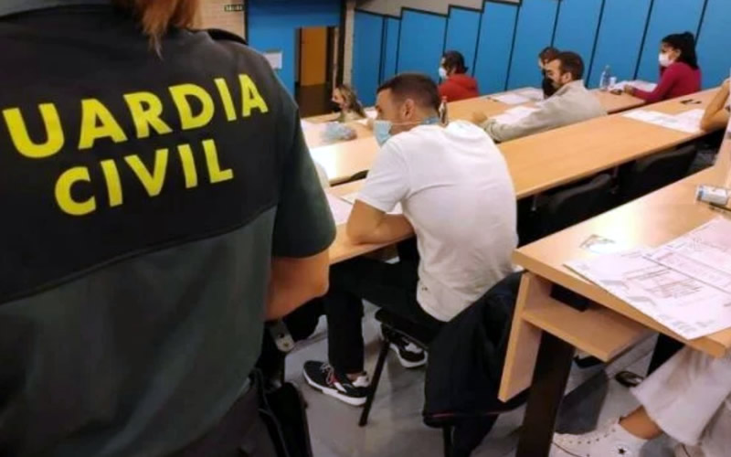 Almost 27,000 applicants for 2,091 vacant Guardia Civil places advertised