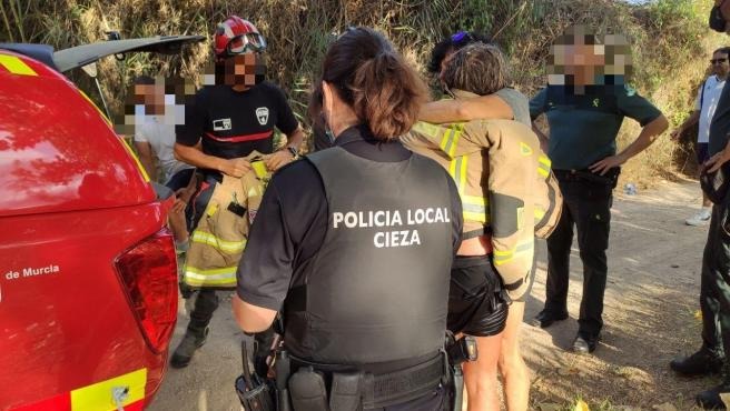 River rescue for brave woman that jumped in to save her dog in Spain