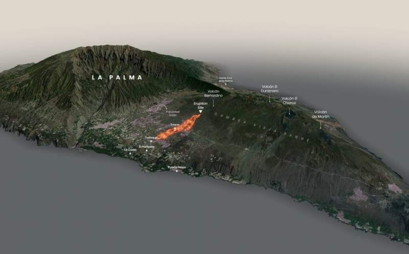La Palma: Lava from Cumbre Vieja set to hit the coast later today