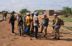 British troops help investigate gruesome massacre in Mali