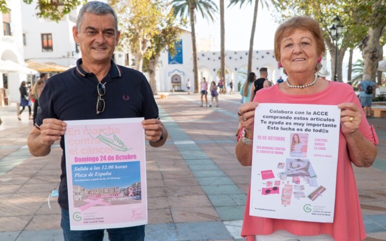 Nerja supports World Breast Cancer Day