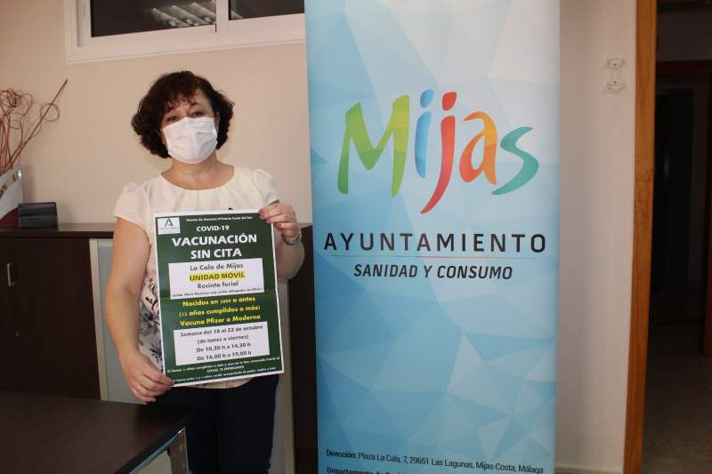 Mijas walk-in Covid vaccination centre