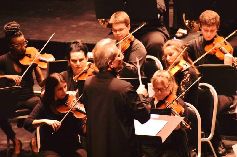 Gérard Korsten conductor at an earlier concert