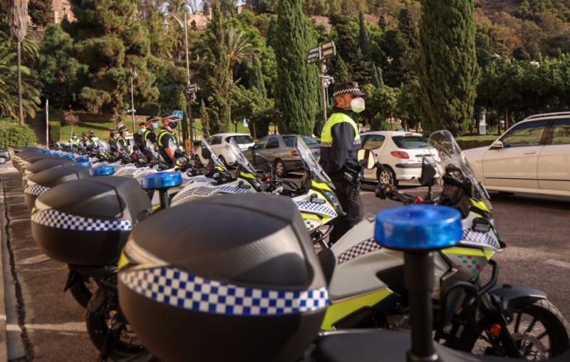 The Local Police of Malaga welcome 32 new motorcycles