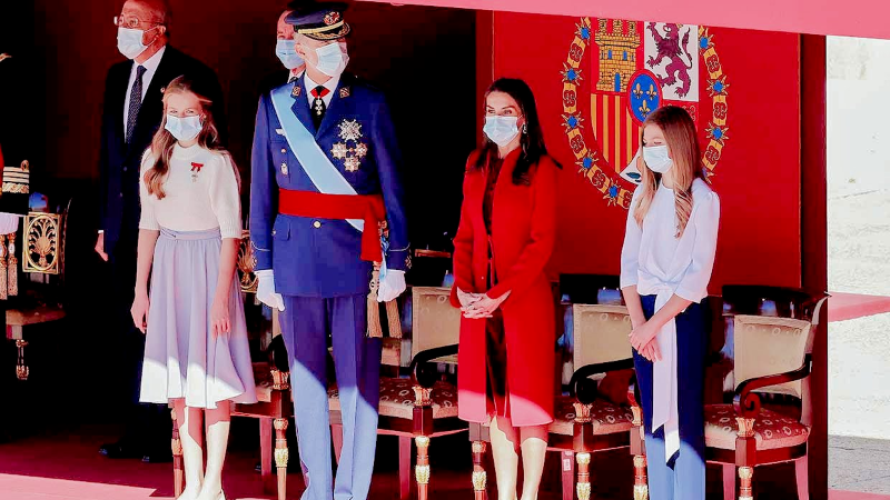 The Royal Family attended the 2020 National Day celebration