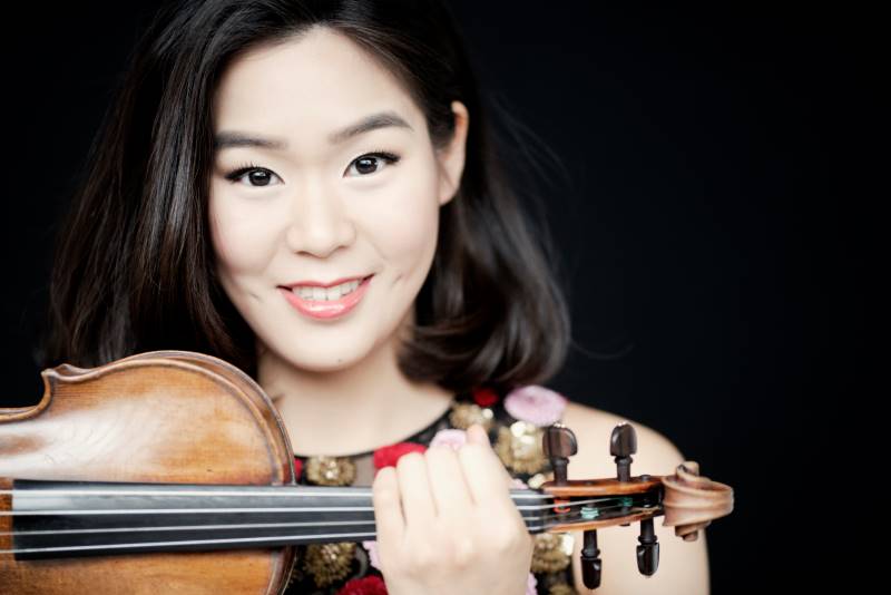 Solo violinist Esther Yoo