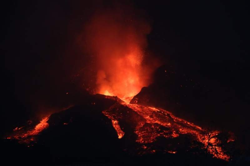 La Palma volcanic ash up for sale