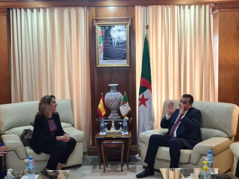 Minister Ribera had a successful meeting with her Algerian Counterpart