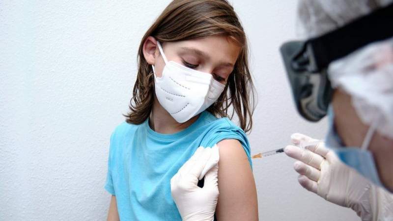 Pfizer vaccine authorised for children aged five to 11 in UK