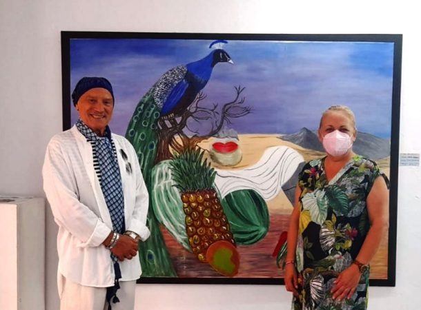Art exhibition in support of Spanish Association Against Cancer