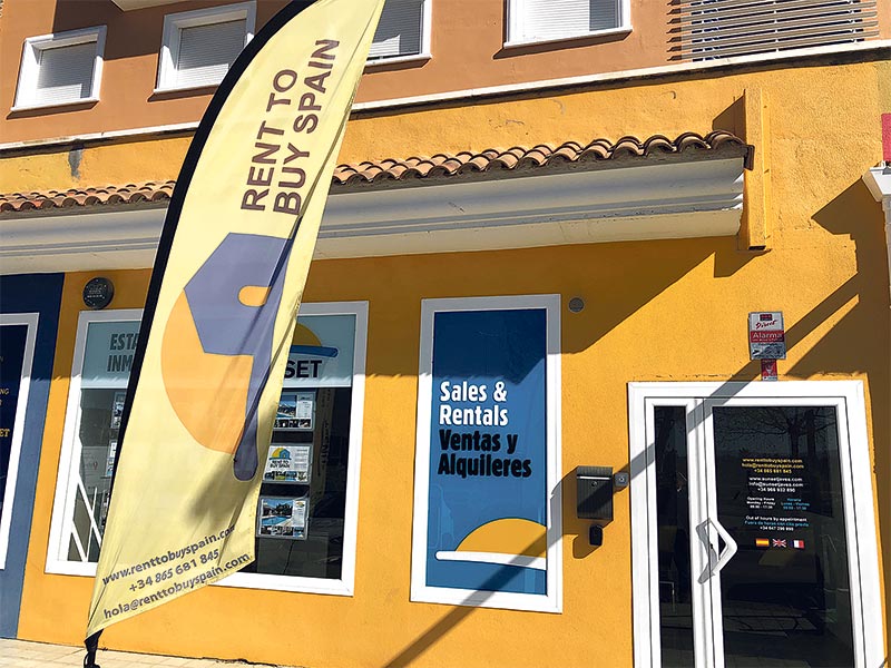 RENT TO BUY: Operates from their Javea office.