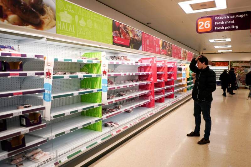 UK food supply chain crisis expected to continue past Christmas