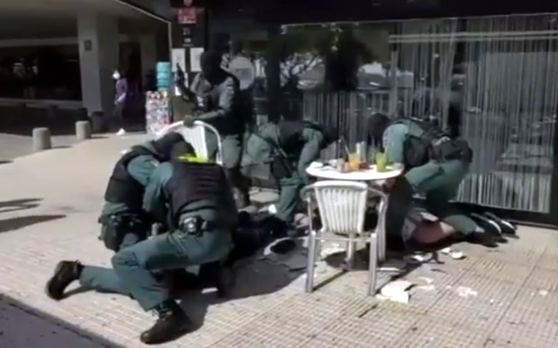 Palma de Mallorca: Ten seconds to capture two suspected drug bosses