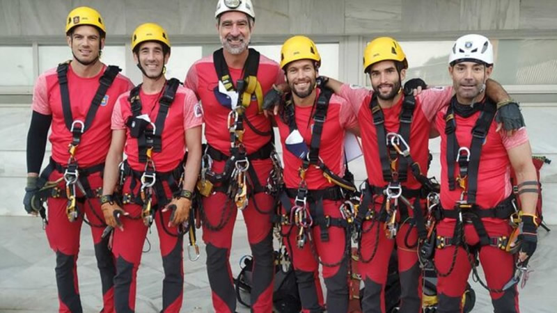 Malaga firefighters win international rescue competition in Sevilla
