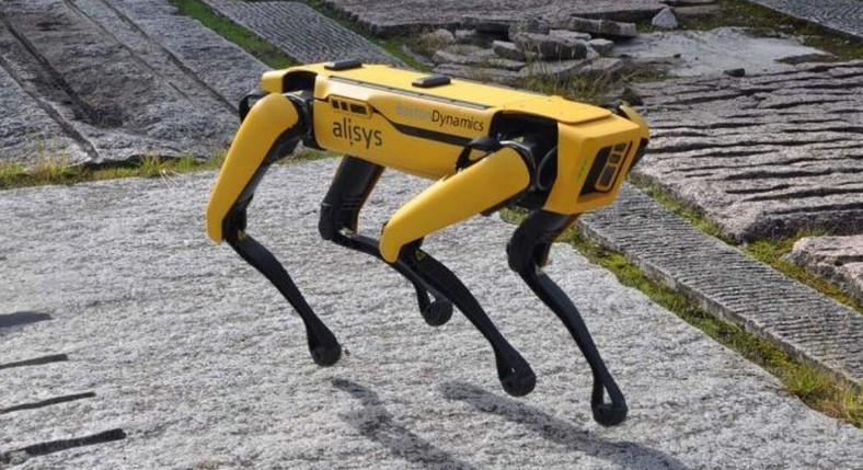 Robot dog with 5G technology will monitor Vigo University campus