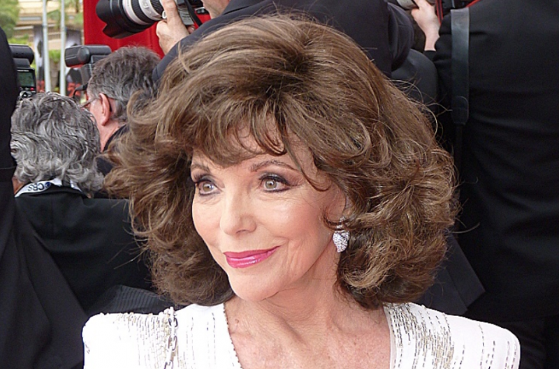 Dame Joan Collins slams William Shatner for space trip