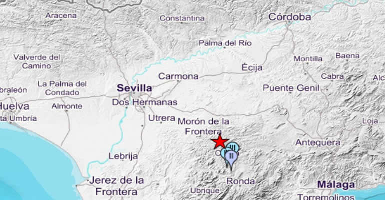 Earthquake registering 3.1 magnitude detected in Sevilla province