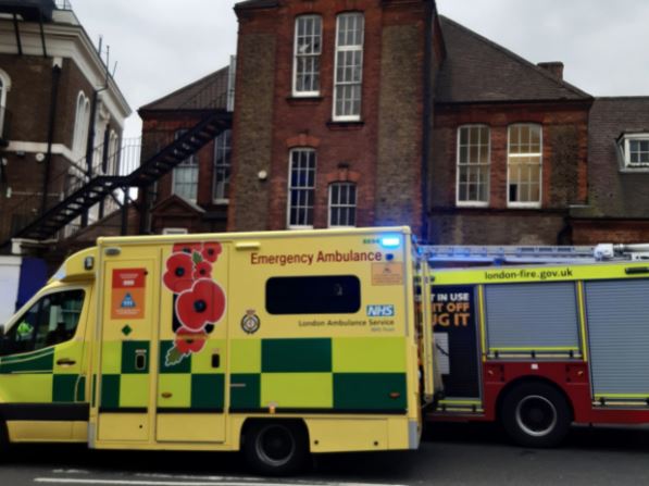 School ceiling collapse injures children in London