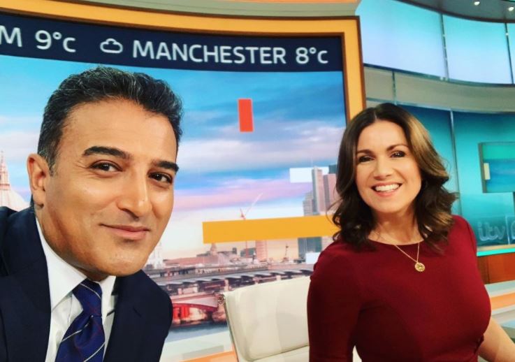 GMB's Adil Ray cringes after insulting Lorraine Kelly on-air