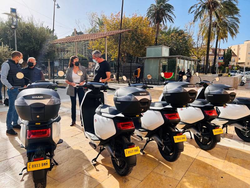 The five new electric mopeds