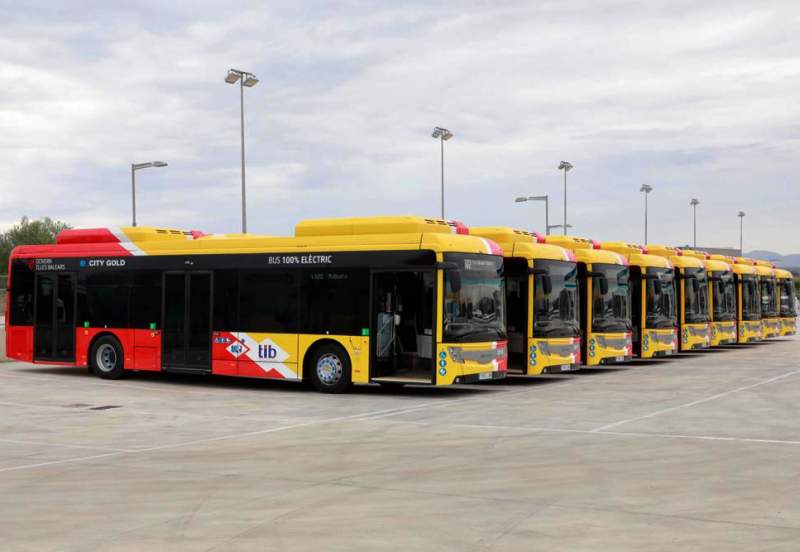 New buses powered by sustainable energy