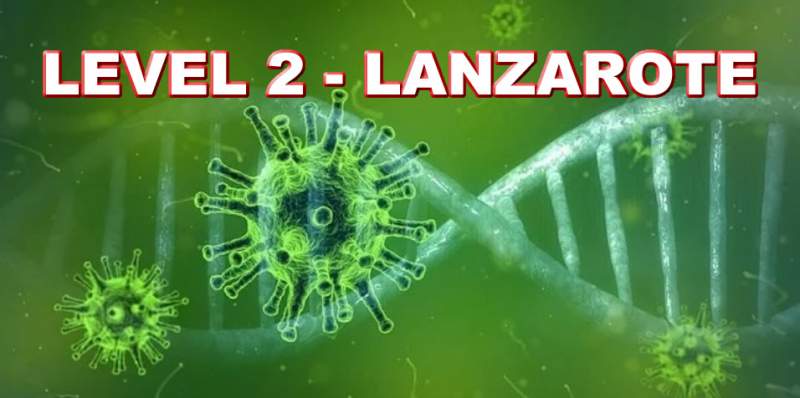 Lanzarote rises up to alert Level 2