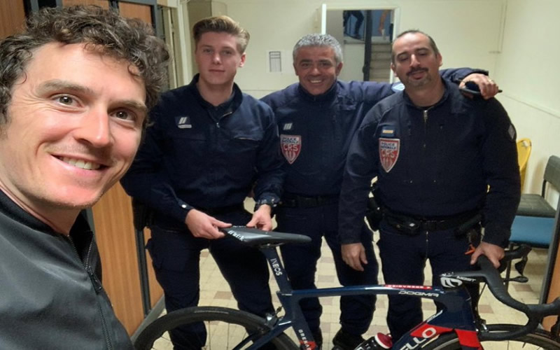 Tour de France winner's bike stolen while he stops for coffee
