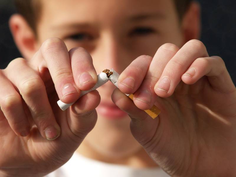 Tackling addiction including smoking