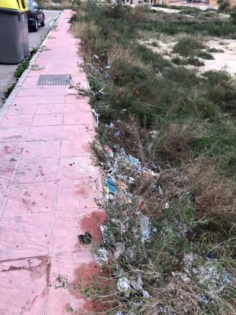 Do something about litter in Vera!