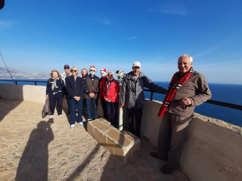 U3A Marina Baixa's perfect end to 2021 with a stroll in Albir