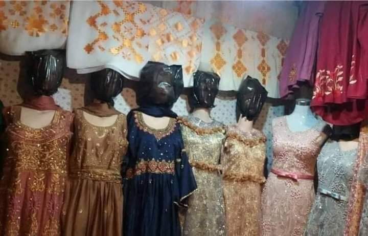 Taliban bans displaying heads of female mannequins in shops
