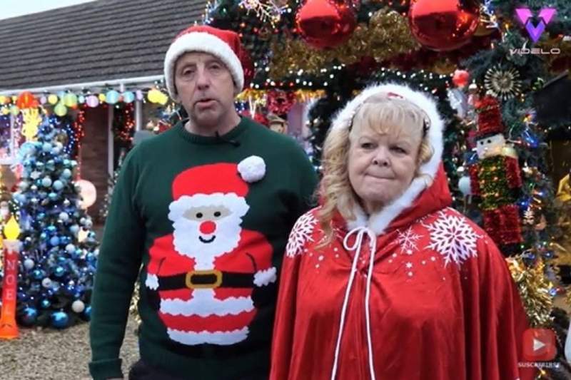 Christmas-mad couple spends £20,000 creating extravagant festive model village