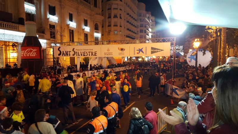 Rise in Covid cases ruins San Silvestre race and New Year's Eve party in Valencia