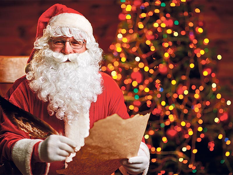 FATHER CHRISTMAS: Parents have been told to stop pretending he is real.