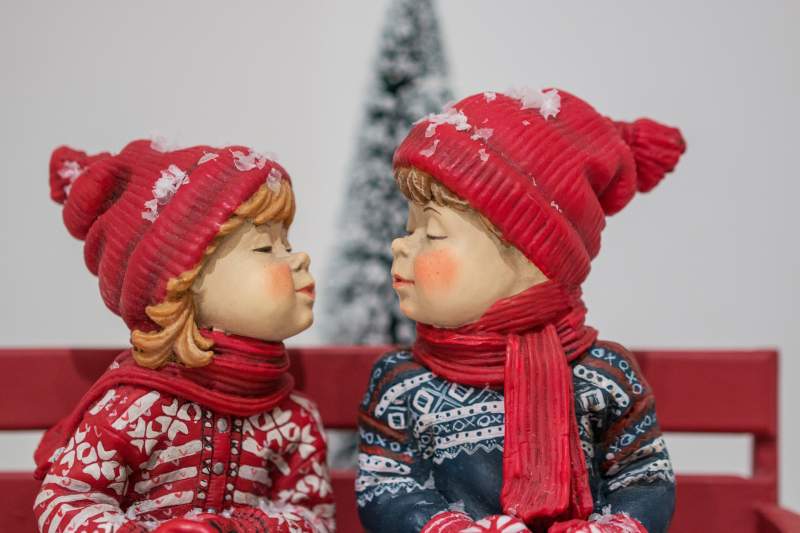 Kisses at Christmas