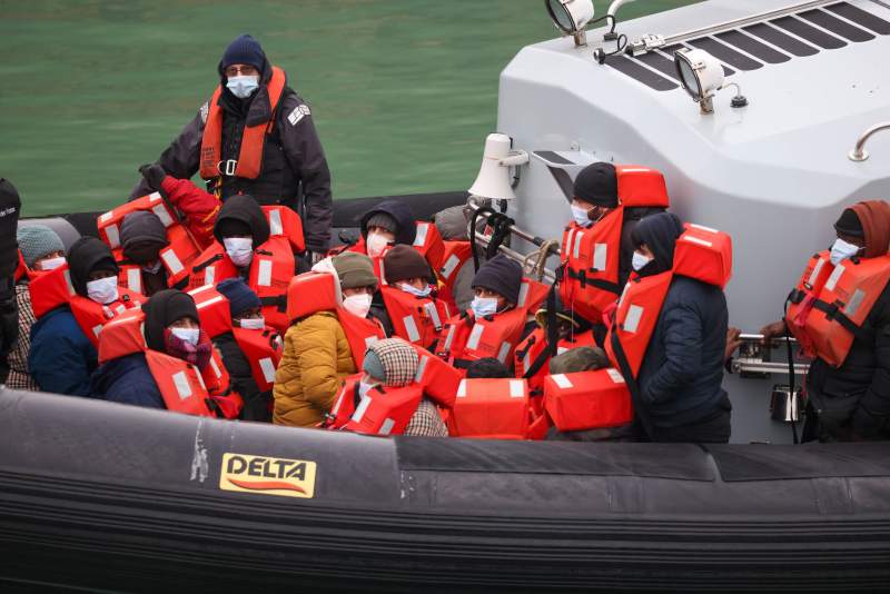 Record number of migrants crossed the Channel to reach the UK on January 25