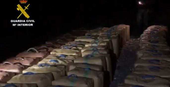 Thousands of kilos of hashish seized in Spain’s Almeria