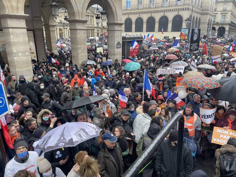 BREAKING: Paris in protest over Macron comments
