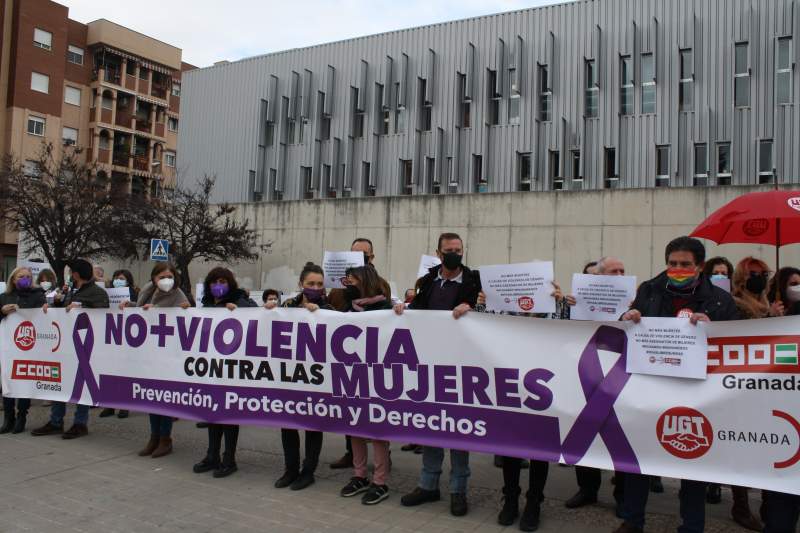 Granada remember woman found dead in bakery, victim of alleged gender violence