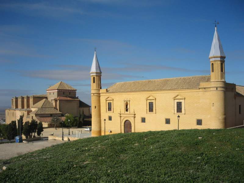 The Osuna University with Collegiate Church in the background