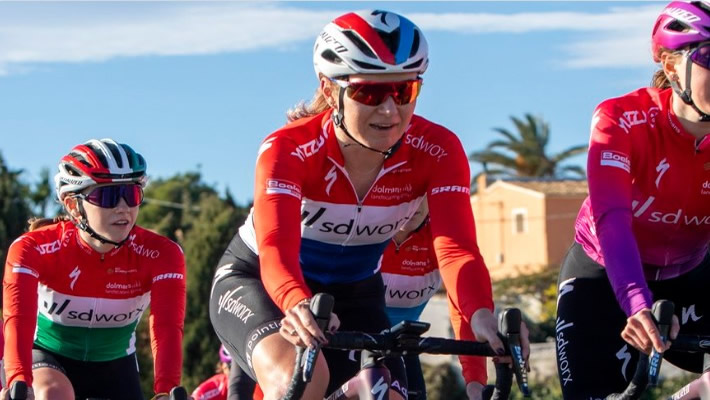 Dutch cyclist Amy Pieters wakes up from her coma