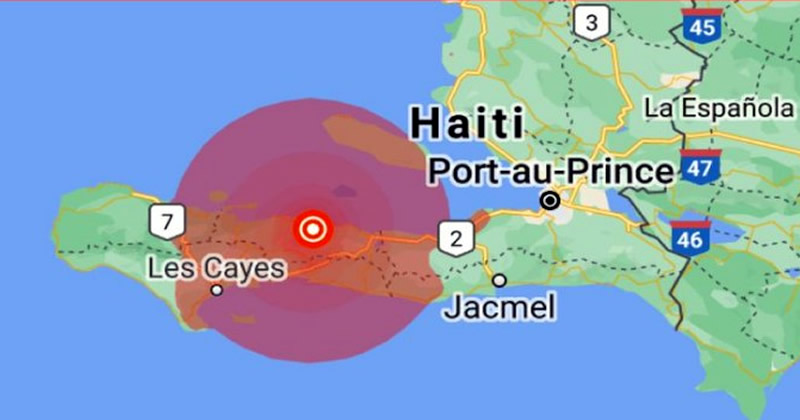 Haiti hit by 5.3 magnitude earthquake