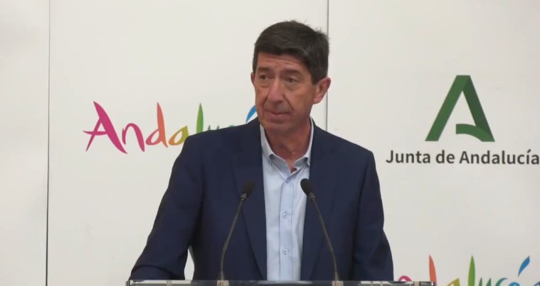 Juan Marin, vice-president of Andalucia admitted to Almeria hospital