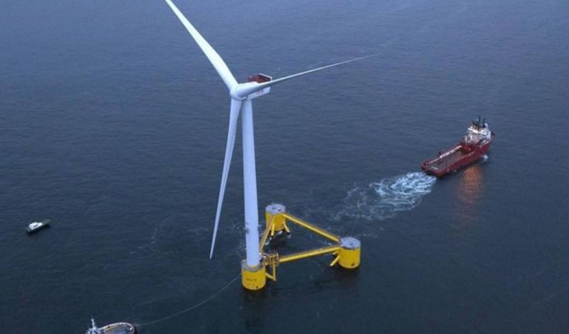 Largest floating wind farm in Spain to be created off the coast of Galicia
