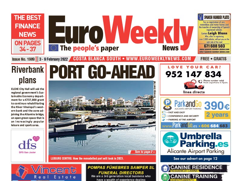 Costa Blanca South 3 - 9 February 2022 Issue 1909