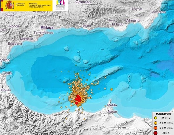 A year of mild earthquakes and aftershocks for Almeria province