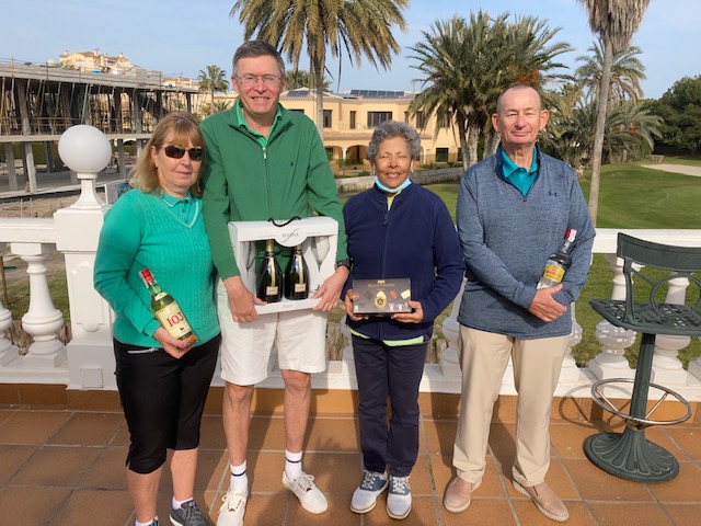 Montgo Golf Society report for latest competition at the Oliva Nova course