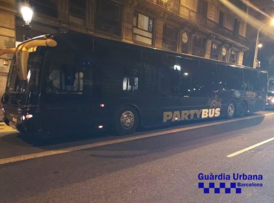 Illegal ‘partybus’ busted in Spain